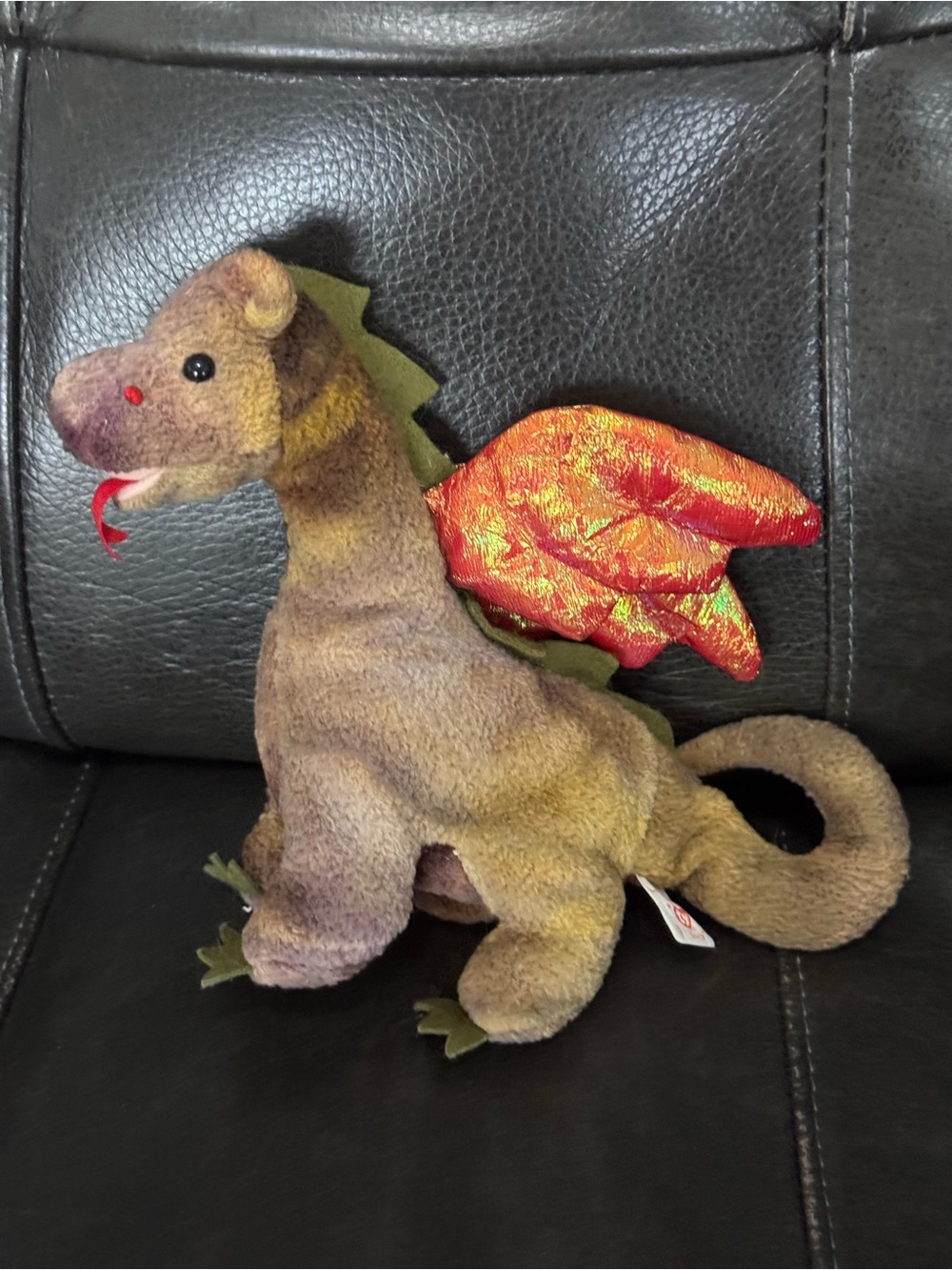 Scorch The Dragon 1998 Ty Beanie Baby 4210 No Tag
